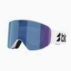Ochelari de schi Bliz Flow matte white/brown/blue multi