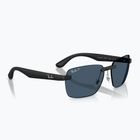 Ochelari de soare Ray-Ban RB4470 Polarized+ Lenses matt sand black/blue polarized