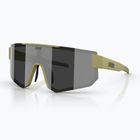 Ochelari de soare Bliz P005 matte amber green/smoke silver mirror