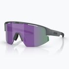 Ochelari de soare Bliz Matrix matte grey/smoke purple multi