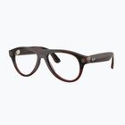 Ochelari cu cameră Ray-Ban Meta Aviator transp. umber/trs jade