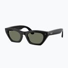 Ochelari cu cameră Ray-Ban Meta Zena shiny black/g15 green polar