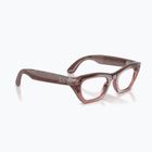 Ochelari cu cameră Ray-Ban Meta Zena milky pink blush/trs grey