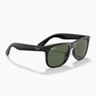 Ochelari de soare pentru copii Ray-Ban Justin black/dark green