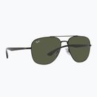 Ochelari de soare Ray-Ban RB3683 black/green g-15