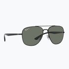 Ochelari de soare Ray-Ban RB3683 black/green g-15 polarized