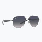 Ochelari de soare Ray-Ban RB3683 brass/blue grey polarized