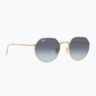 Ochelari de soare Ray-Ban Jack arista gold/blue grey