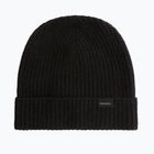 Căciulă de iarnă pentru bărbați Woolrich Knitted Ribbed Beanie black