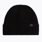 Căciulă de iarnă pentru bărbați Woolrich Knitted Ribbed Beanie black