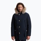 Palton căptușit pentru bărbați Woolrich Arctic Detachable Fur Parka melton blue