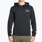 EA7 Emporio Armani Emporio Armani Train Logo Series Hoodie Extended Logo Coft blu noapte albastră/albastră cu logo-ul bluză de bărbați