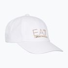 Șapcă de baseball pentru femei EA7 Emporio Armani Train Evolution alb
