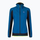 Geaca de vânt pentru femei Montura Premium Wind Hoody deep blue/giallo fluo