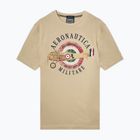 Tricou pentru bărbați Aeronautica Militare Squadriglia degli Assi antelope beige