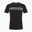 Tricou negru pentru bărbați Aeronautica Militare Heritage jet