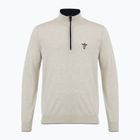 Pulover pentru bărbați Aeronautica Militare 1/2 Zip stone melange