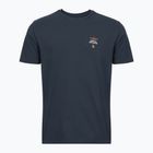 Tricou pentru bărbați Aeronautica Militare AM1UTI005 cu guler rotund blue