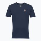 Tricou pentru bărbați Aeronautica Militare AM1UTI006 V-Neck blue