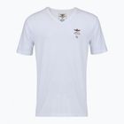 Tricou pentru bărbați Aeronautica Militare AM1UTI006 V-Neck white