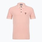 Tricou pentru bărbați Aeronautica Militare PO1925UP00406 Polo lotus pink