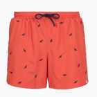 Pantaloni scurți de baie pentru bărbați Aeronautica Militare BW0232UCT04317 paprika