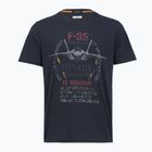 Tricou pentru bărbați Aeronautica Militare TS2536UJ00641 navy blue