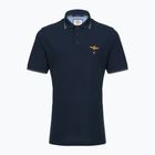 Tricou polo pentru bărbați Aeronautica Militare 262PO1308UP00082 Polo blu navy