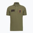 Tricou pentru bărbați Aeronautica Militare PO1927UP00191 Polo lichen green