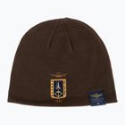 Căciulă de iarnă pentru bărbați Czapka Aeronautica Militare 262CU0092UL00450 chestnut brown