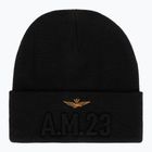 Căciulă de iarnă pentru bărbați Czapka Aeronautica Militare 262CU0099UL00949 jet black
