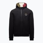 Bluză pentru bărbați Aeronautica Militare 262FE2097UF00662 Hoodie jet black