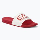 EA7 Emporio Armani Water Sports Visibility salsa/blanco flip-flops Emporio Armani Water Sports Visibility salsa/alb