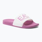 EA7 Emporio Armani Water Sports Visibility cyclamen/white flip-flops