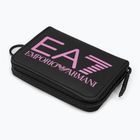 Portofel EA7 Emporio Armani Train Zip Around black/cyclamen