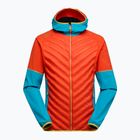 Jacheta hibridă pentru bărbați La Sportiva Koro cherry tomato/tropic blue