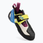 Încălțăminte de cățărare pentru femei La Sportiva Skwama apple green/cobalt blue