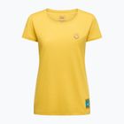 Tricou pentru femei La Sportiva Climbing on the Moon giallo/viola
