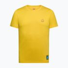 Tricou pentru bărbați La Sportiva Climbing on the Moon giallo/viola
