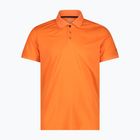Tricou polo pentru bărbați CMP portocaliu 3T60077/C550
