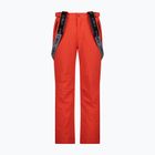 Pantaloni de schi pentru bărbați CMP roșu 3W17397N/C589