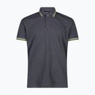 Tricou polo pentru bărbați CMP 34D5987 black/blue