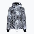 Geacă de schi pentru femei  EA7 Emporio Armani Ski Kitzbuhel Softshell fancy zebra