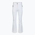 Pantaloni de schi pentru femei EA7 Emporio Armani Ski Kitzbuhel High Waisted Softshell white