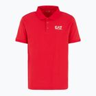 Tricou pentru bărbați  EA7 Emporio Armani Train Visibility Polo salsa