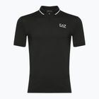 Tricou pentru bărbați  EA7 Emporio Armani Golf Pro Polo black