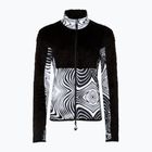 Bluză de schi pentru femei EA7 Ski Kitzbuhel Polarfleece T-Top fancy zebra