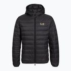 Geacă pentru bărbați EA7 Emporio Armani Train Core Id Down Light Jacket Hoodie black