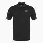 Tricou pentru bărbați  EA7 Emporio Armani Train 7 Lines Polo black 0200