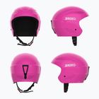 Cască de schi pentru copii Briko Elias Jr shiny neon pink